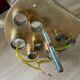 Vintage Murano glass wall light
