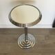 Sellette métal  plateau miroir vintage