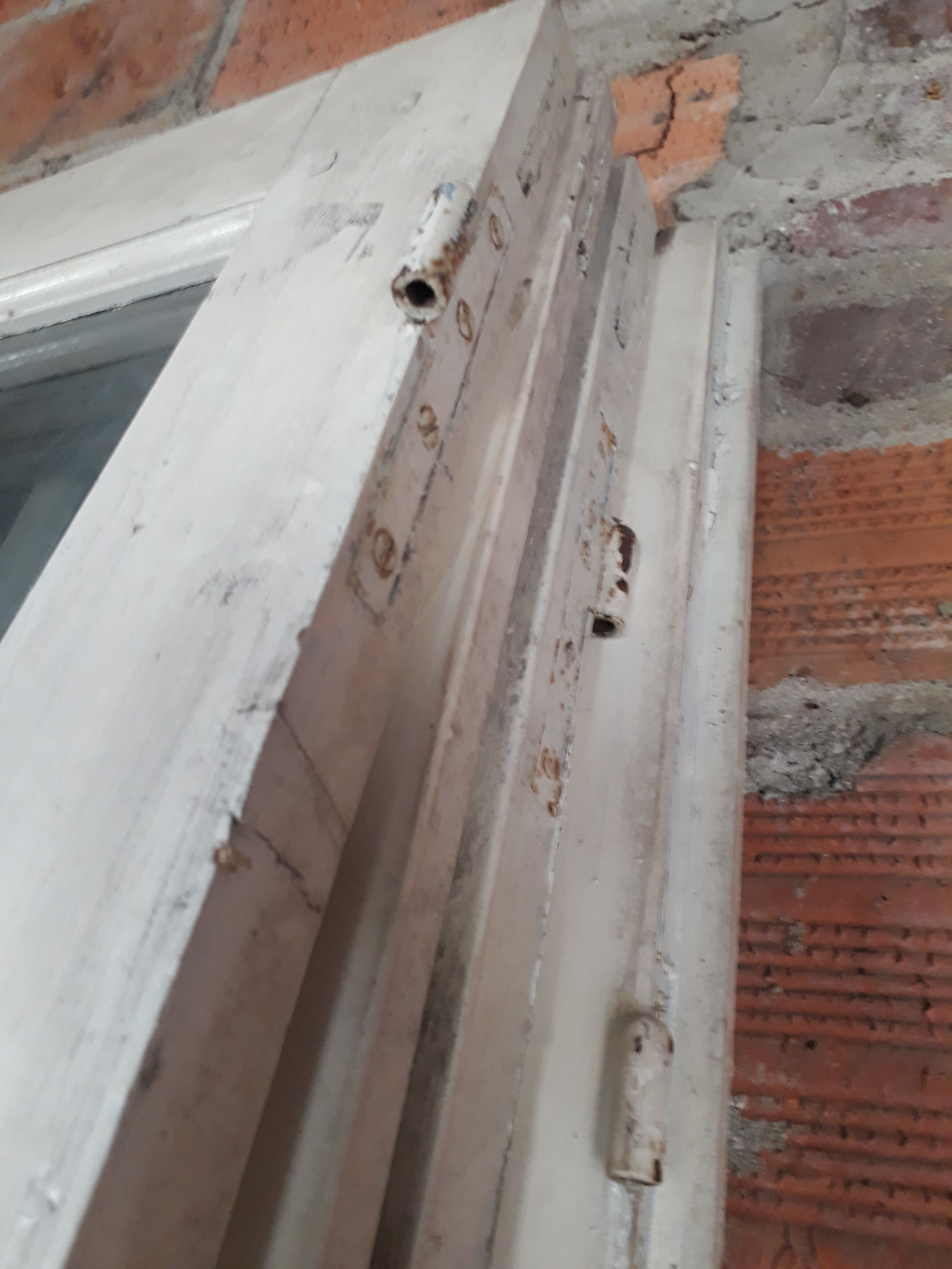 Series of 4 glass doors