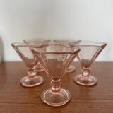 Vintage rosaline ice cream cups