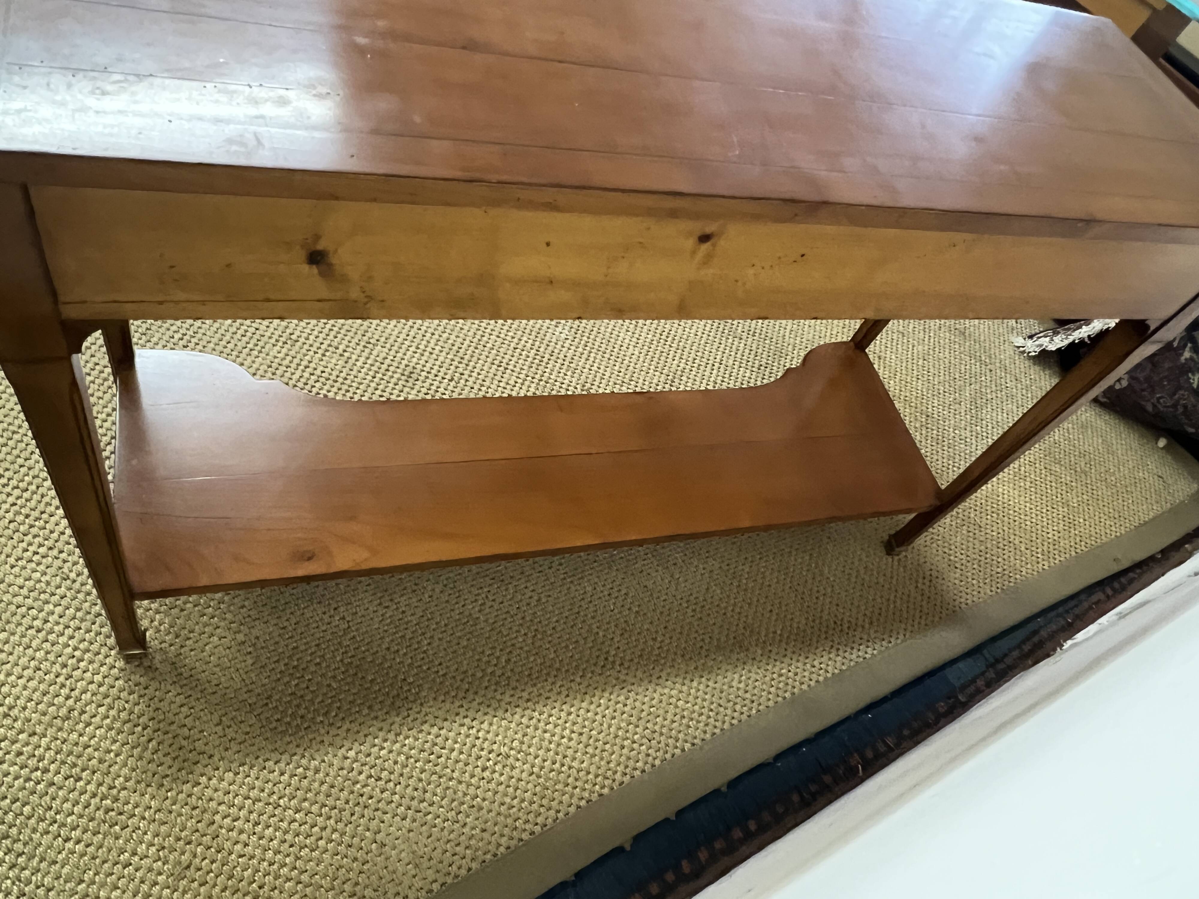 Console / server in Louis XV style cherry wood