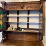 Buffet Henri II 2 oak bodies