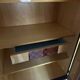 Art Deco style walnut veneer wardrobe – 4 doors and mirror