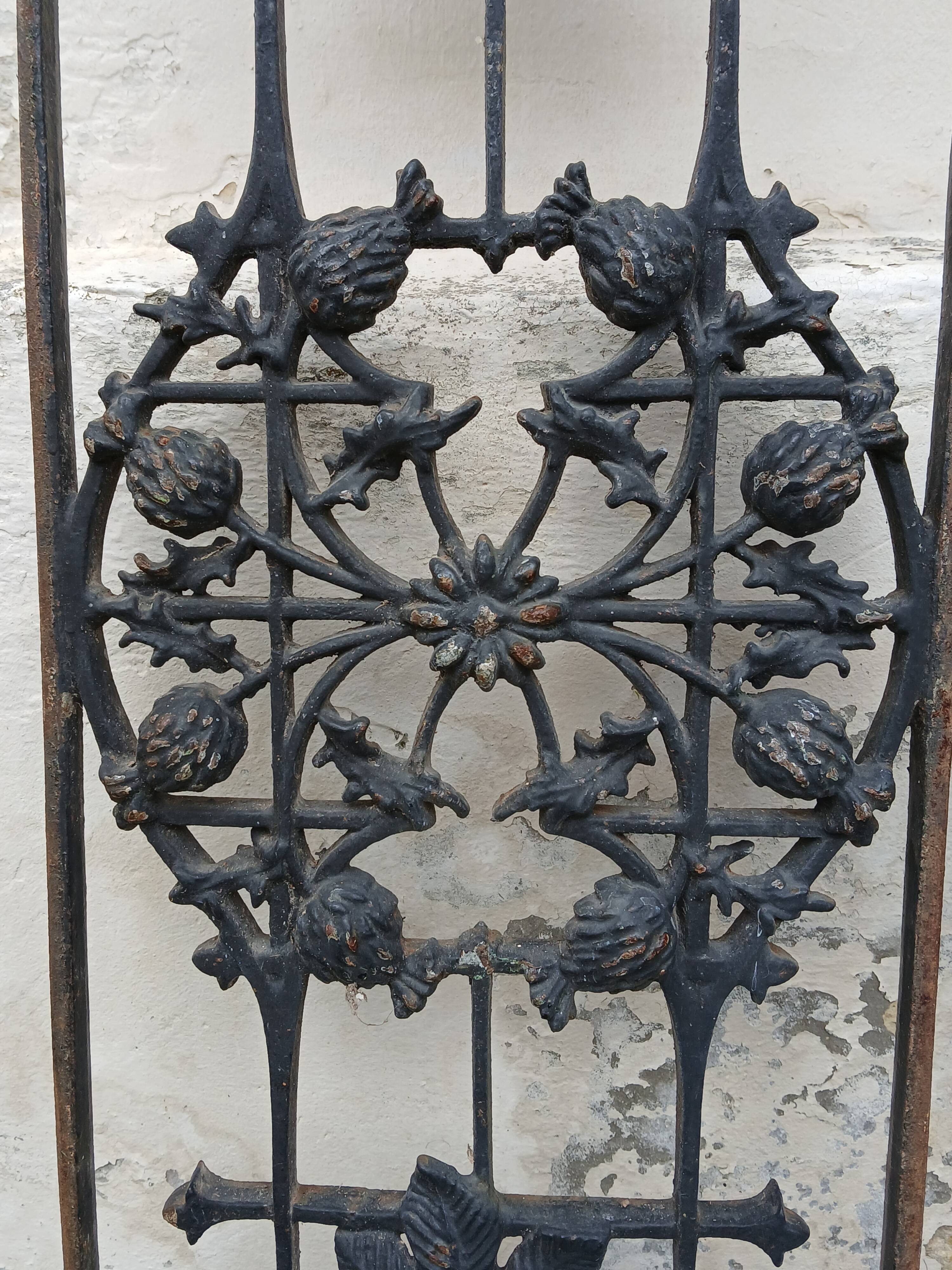 Old door grilles