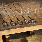 Lot de 5 grandes flûtes à champagne
