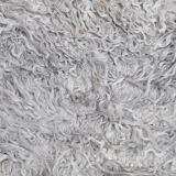 Wool gray turkish runner rug 262x96cm