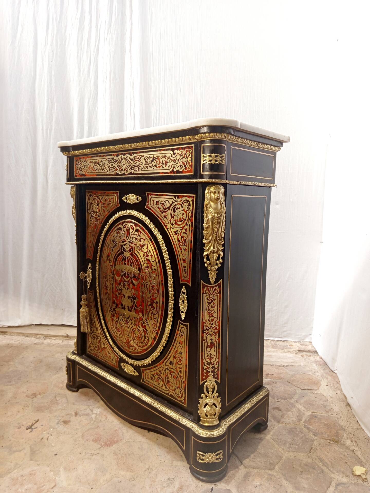 Boulle side table