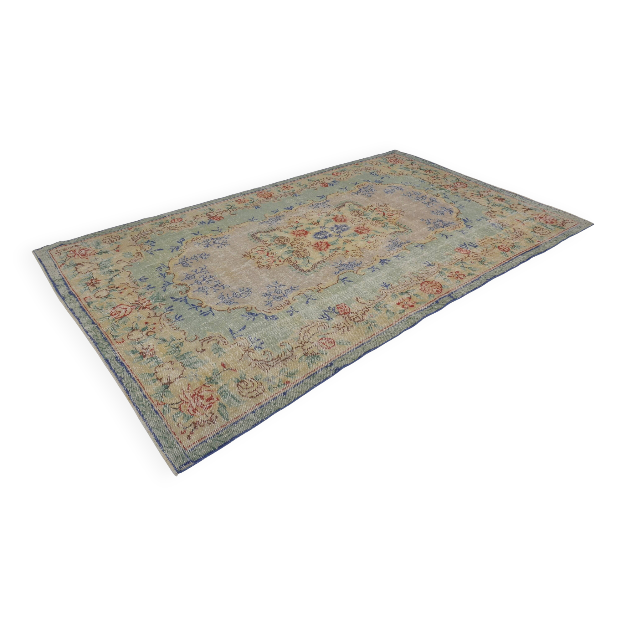 Oushak Anatolian Vintage Rug sku 1768