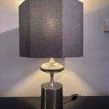 Lampe en acier brossé
