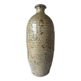 Antique stoneware bottle