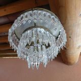 Pair of tassel ceiling lights