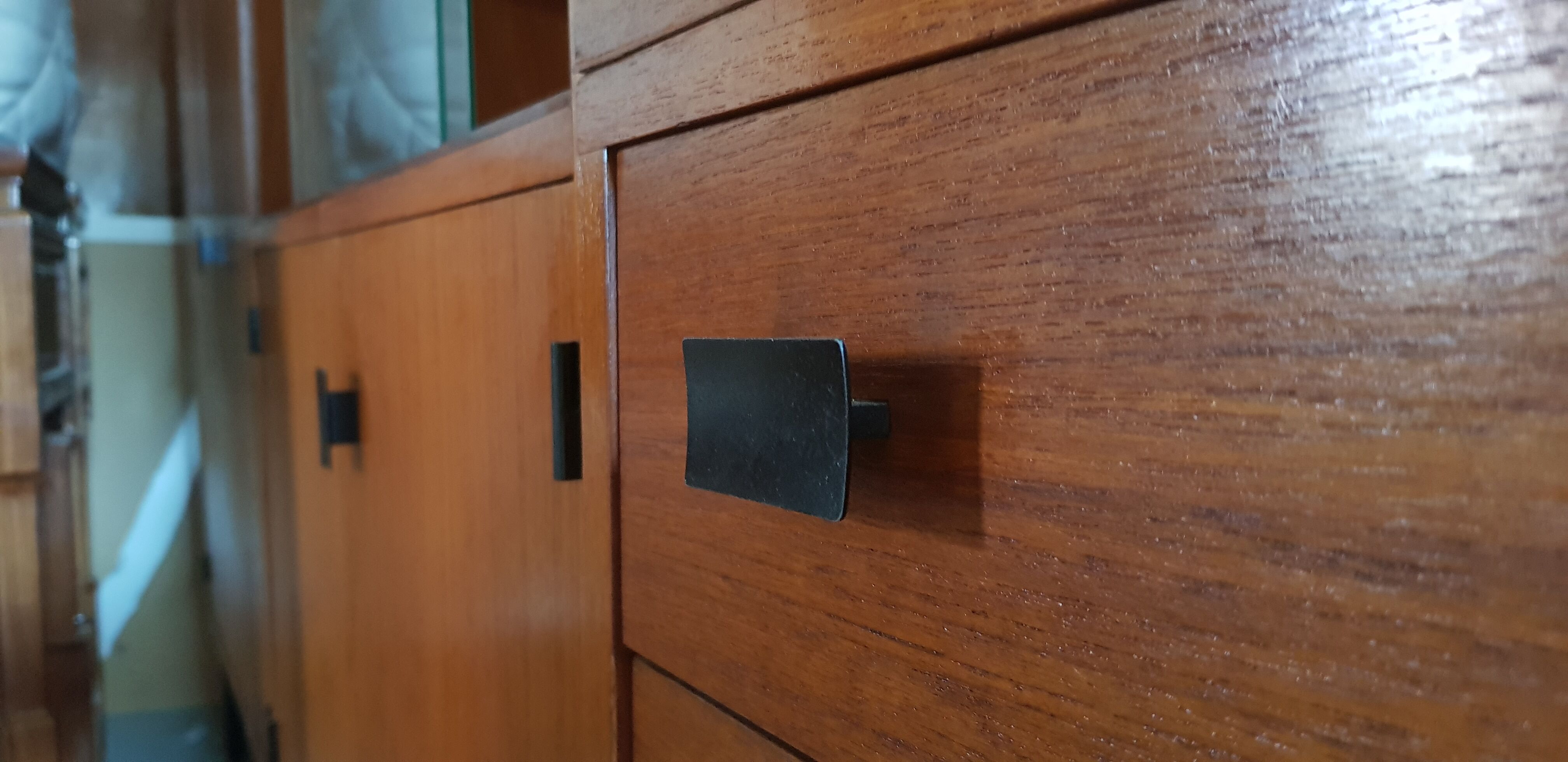 secretary in teak 1950