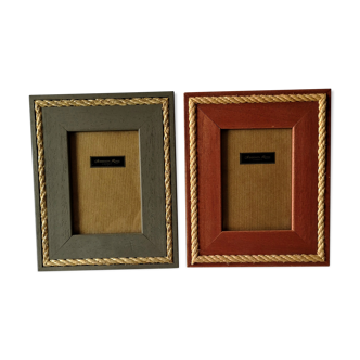 Set of two Addison Ross wooden frames