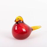 Swedish Art glass Birds sculptures from Bergdala, 1970’s