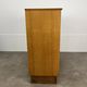 50s sliding door sideboard, wood, vintage
