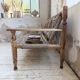 Audoux and Minet cord bench