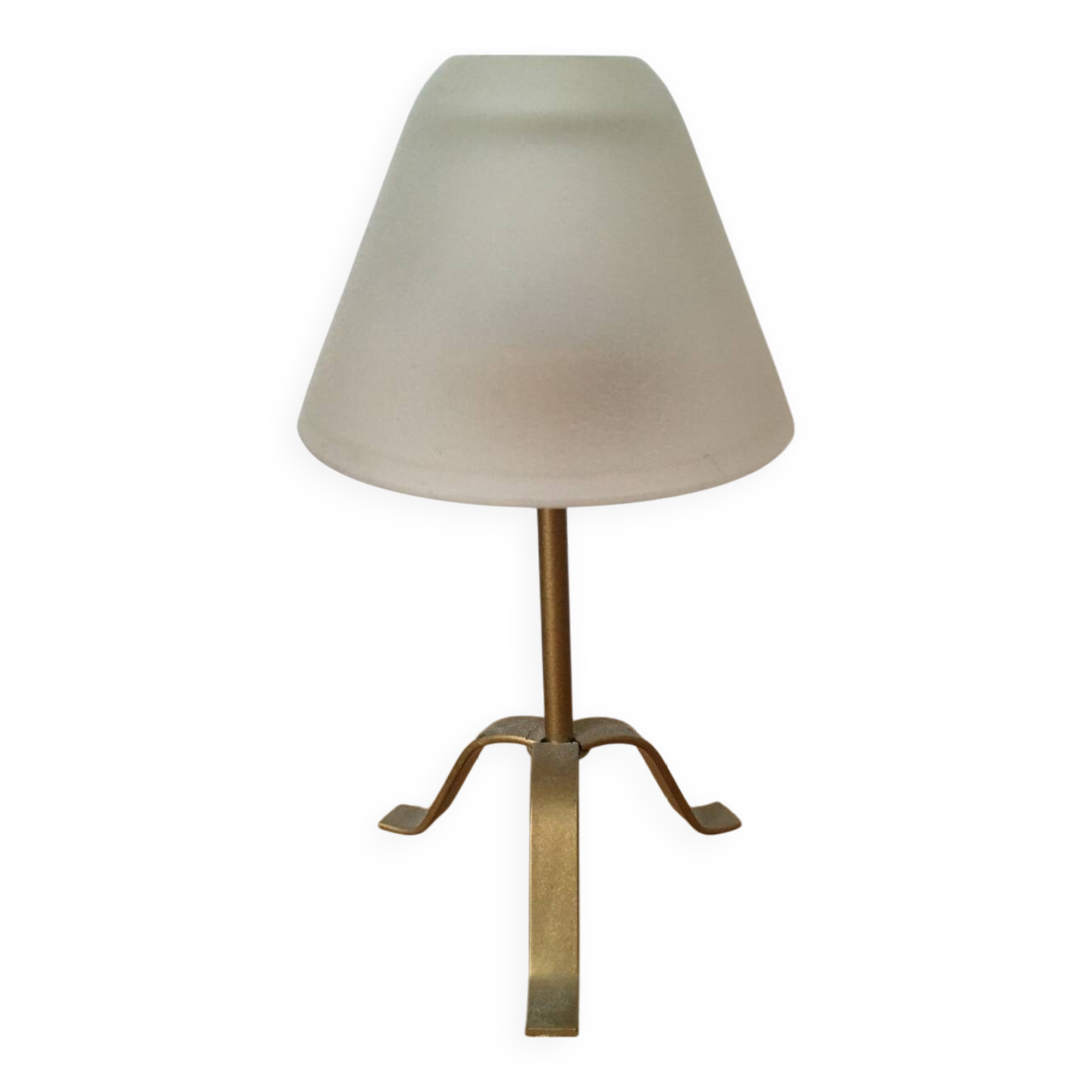 Vintage candle holder lamp.