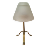 Vintage candle holder lamp.