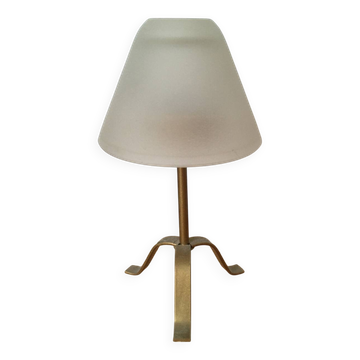 Vintage candle holder lamp.
