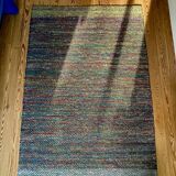 Wool and silk carpets 123 x 180 cm