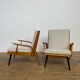 Set of two mid century easy chairs