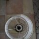 Art deco copper lamp