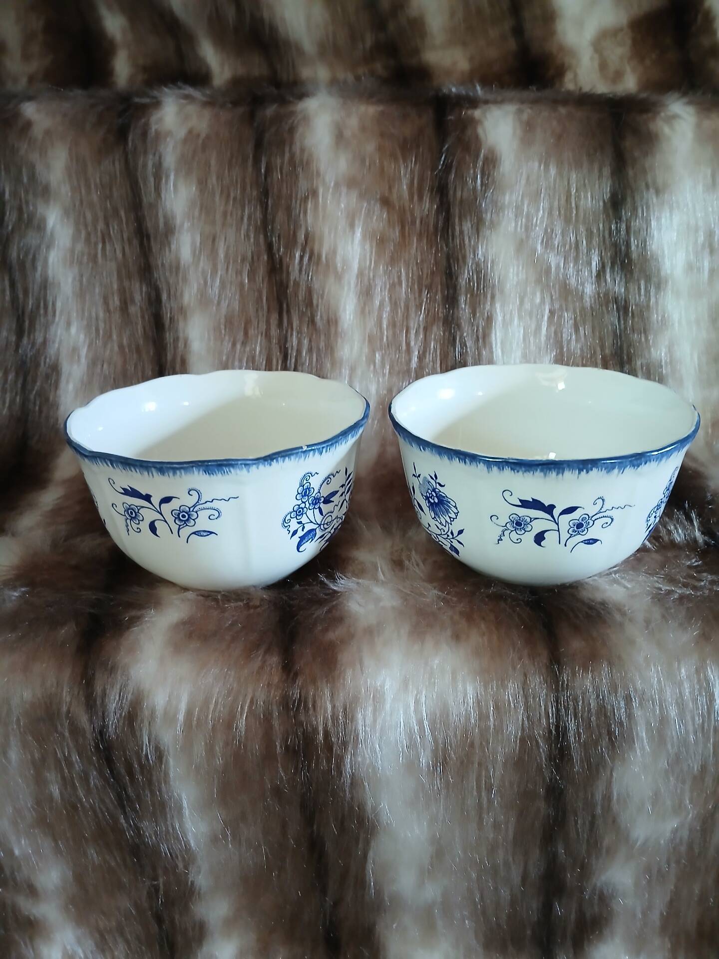 2 antique Lancaster cups