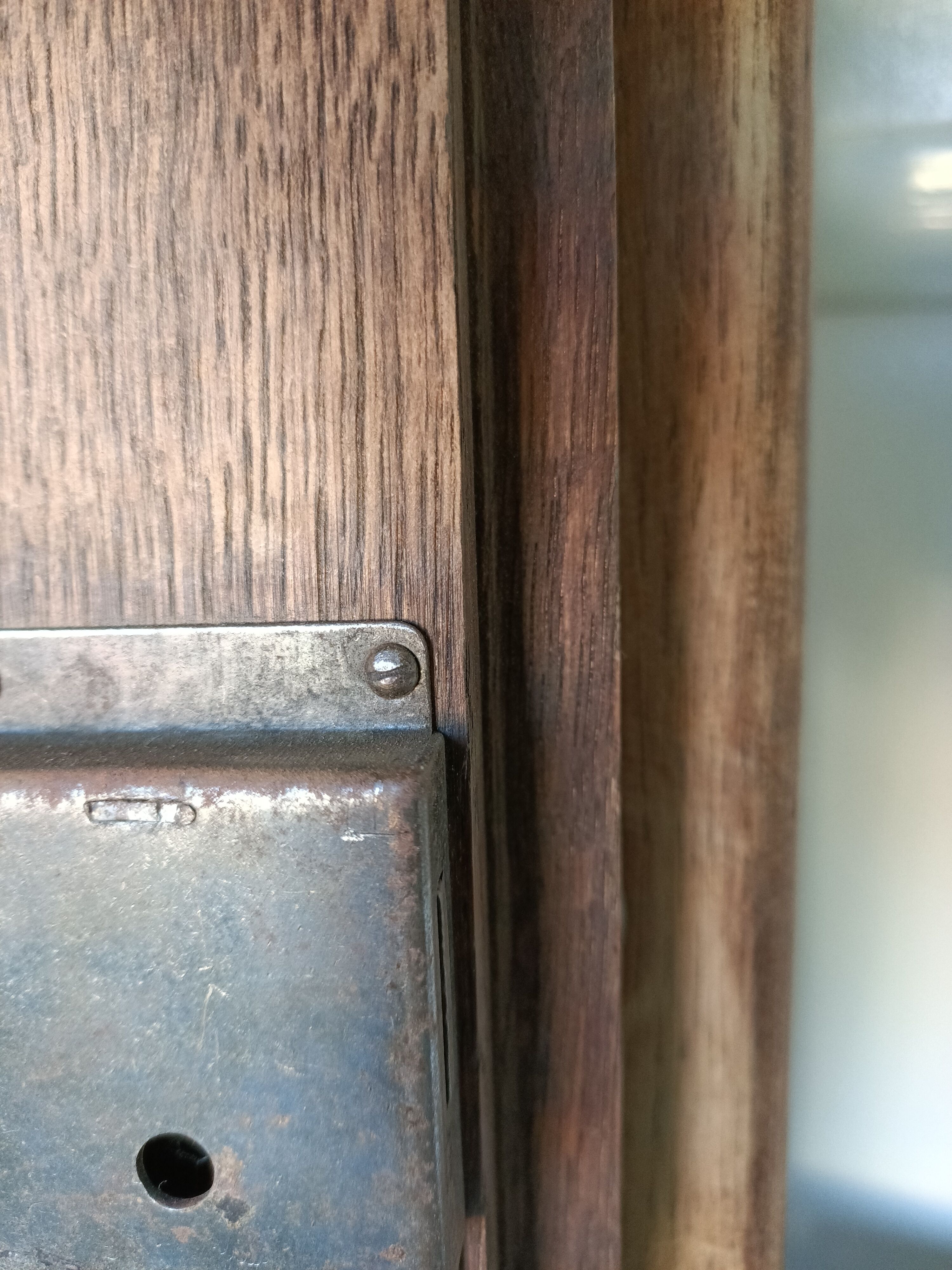 2 antique closet doors