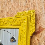 Wood and plaster mirror 1950