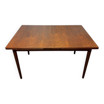 Table de repas extensible en teck, 1960