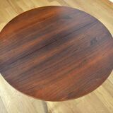 Rosewood and Chrome Dining Table 1960