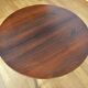 Table de repas en palissandre et chrome 1960