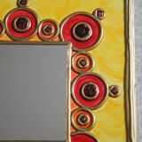 Lydie Eyraud resin mirror vintage decor French mirror design art