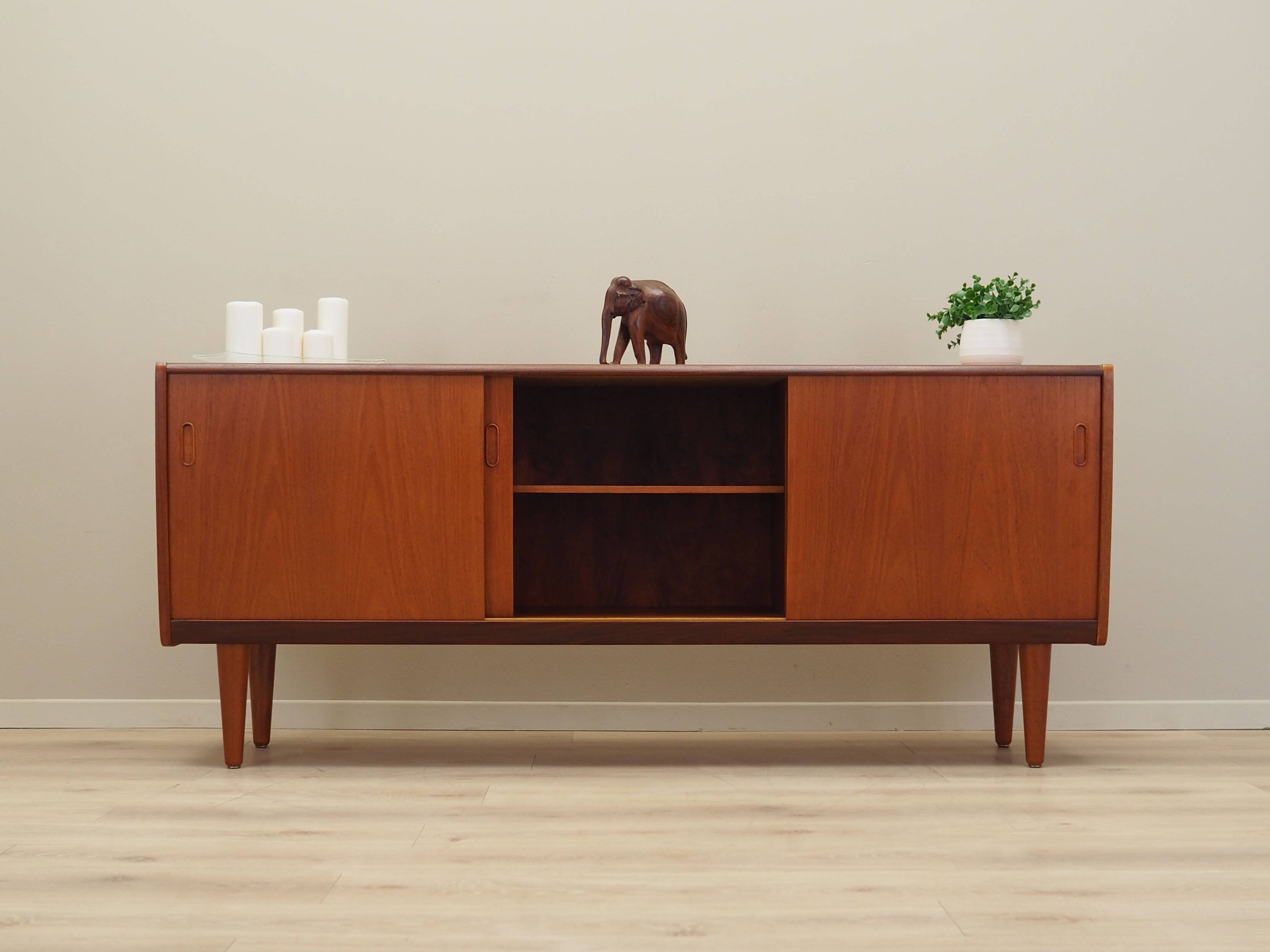 Teak sideboard, Danish design, 1970s, production: Denmark