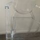 Ensemble Philippe Starck Kartell table à manger Top Top et 2 fauteuils Louis Ghost