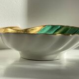 Shell-shaped ashtray and pocket tray Limoges France