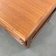 Mid-century teak freestanding desk from gv mobler, 1970s