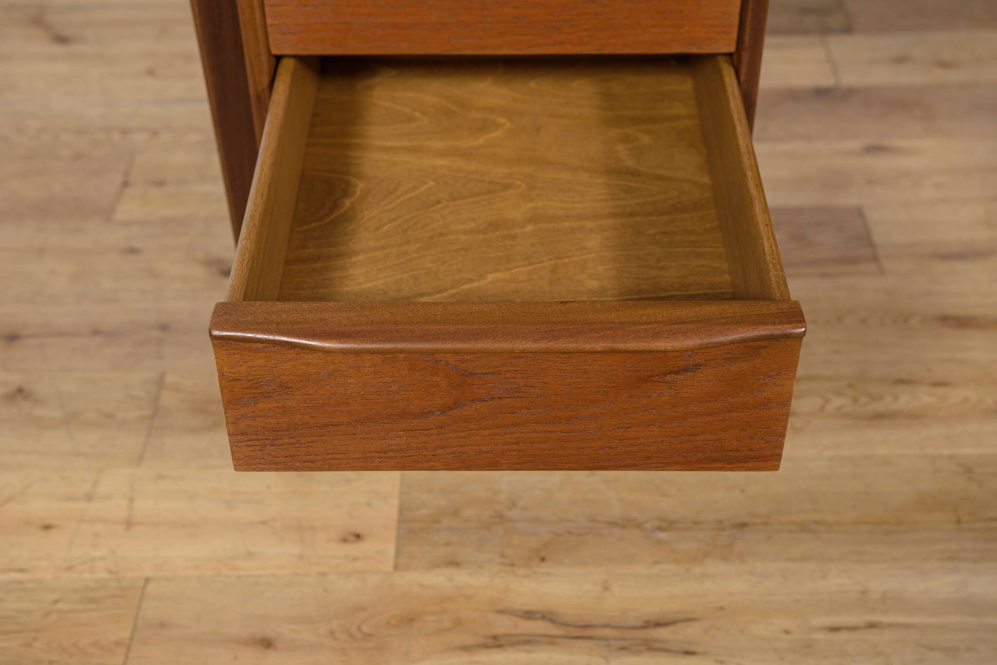 Mid-Century Freestanding Teak Desk by Peter Løvig Nielsen, 1960s