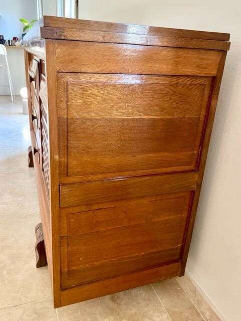 Sculptural buffet in the style of Charles Dudouyt.