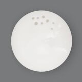 White Murano Glass Ceiling Light, 1970s