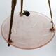 Suspension en bronze et verre à décor de Papillons, Degué, France,1930