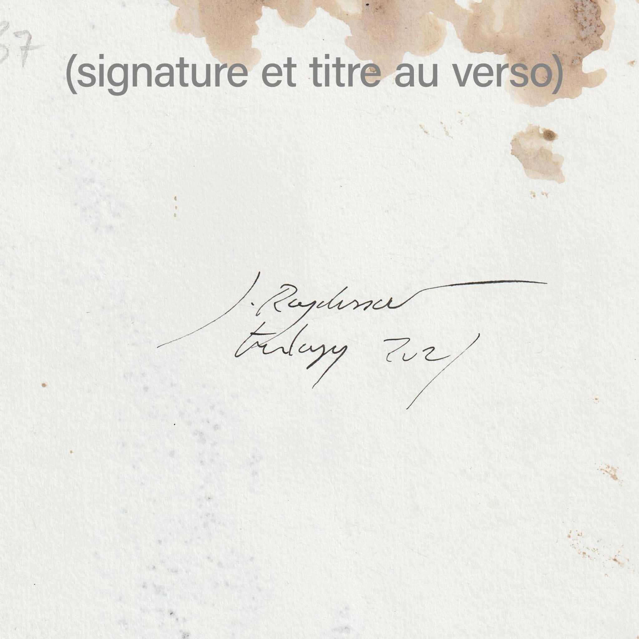 Dessin original de J. Rodgussar – Encres sur papier