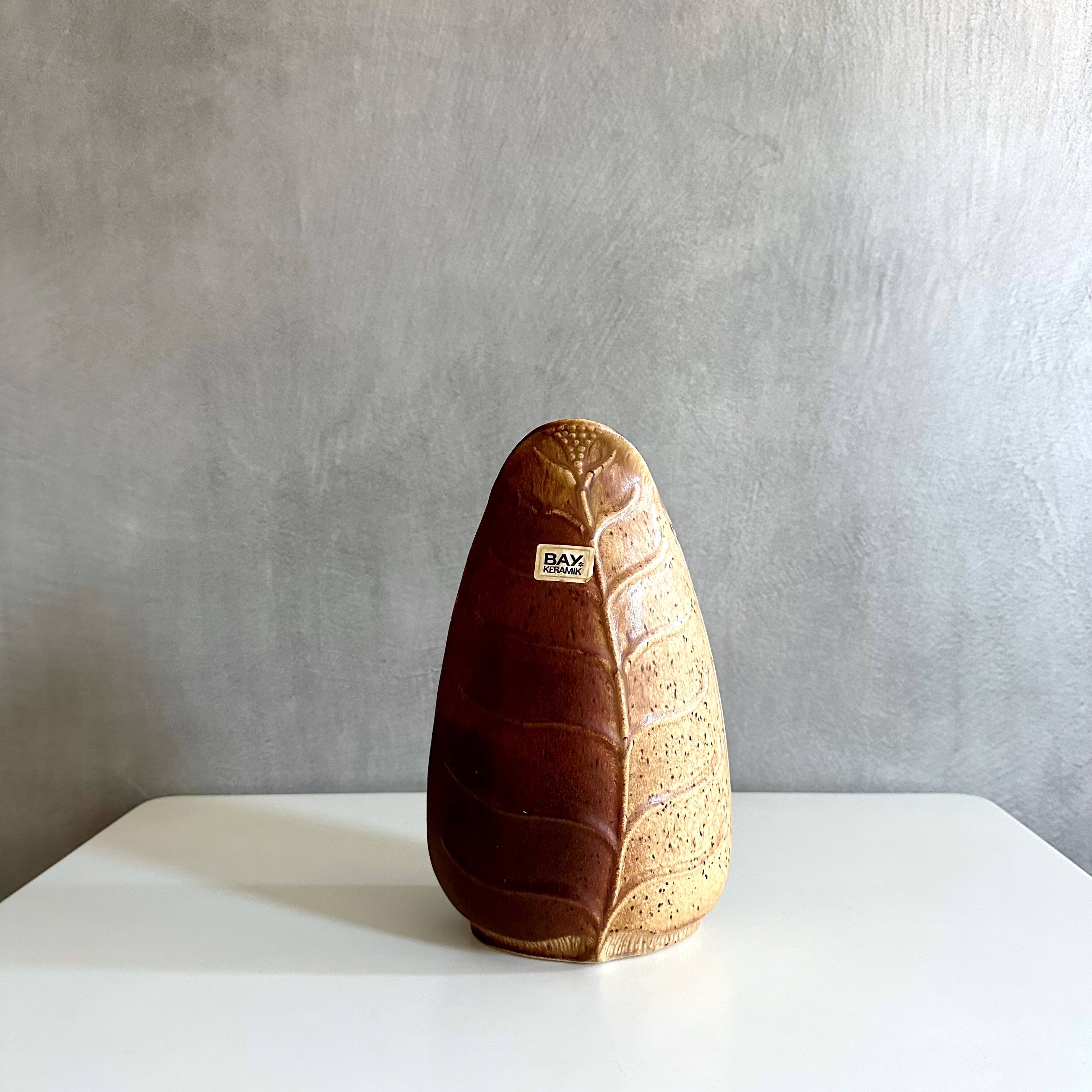 Mid Century Bay Ceramic, Vase 790-25, German Pottery, Vintage Interior