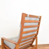 Mid-Century Danish Oak Armchair by Leif Alring for Madsen & Schubell, 1960s