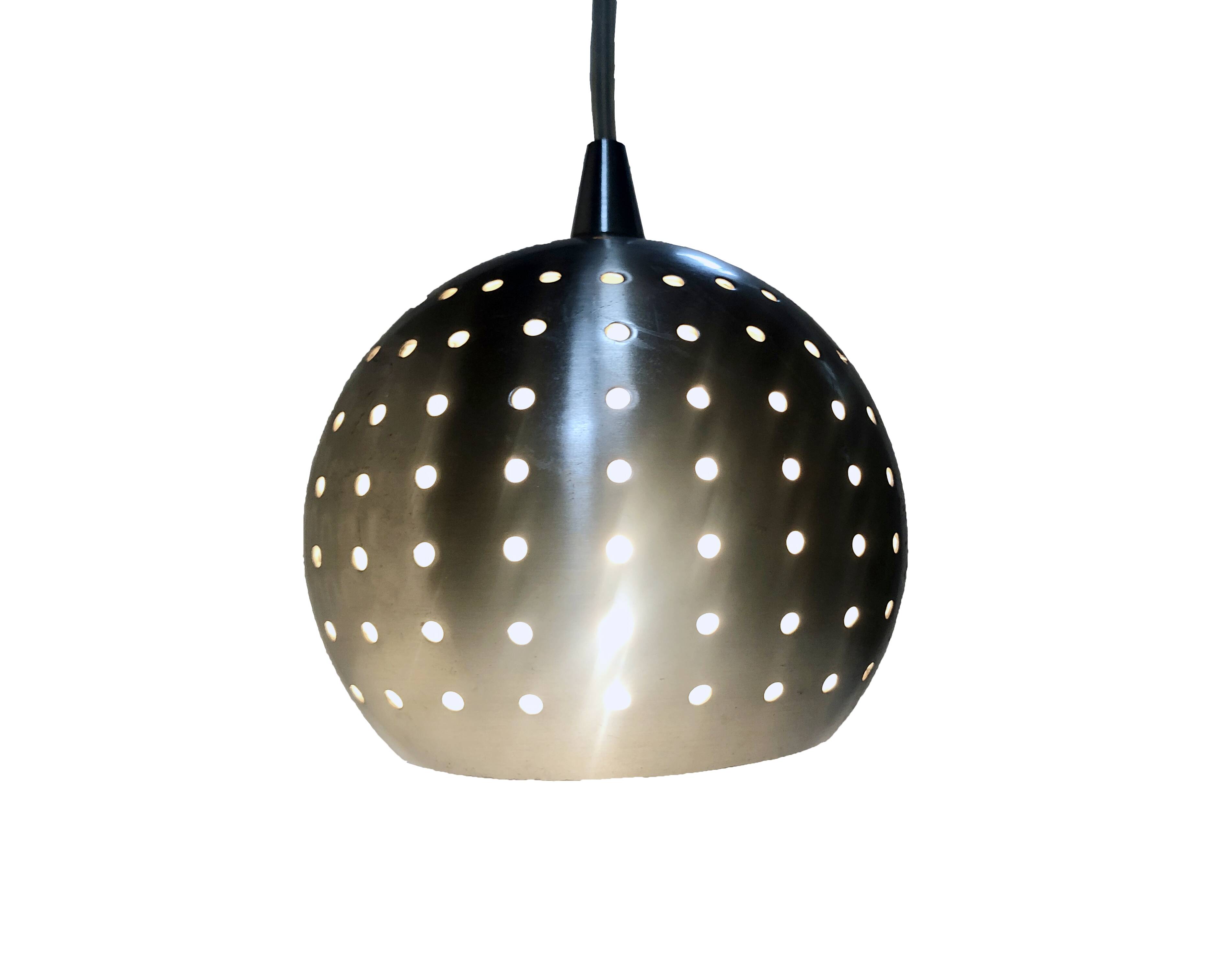 Vintage Suspension • Brushed Steel • Carini • Post Space Age • 1980