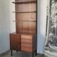 Shelf, bookcase, Scandinavian style from the 60s
