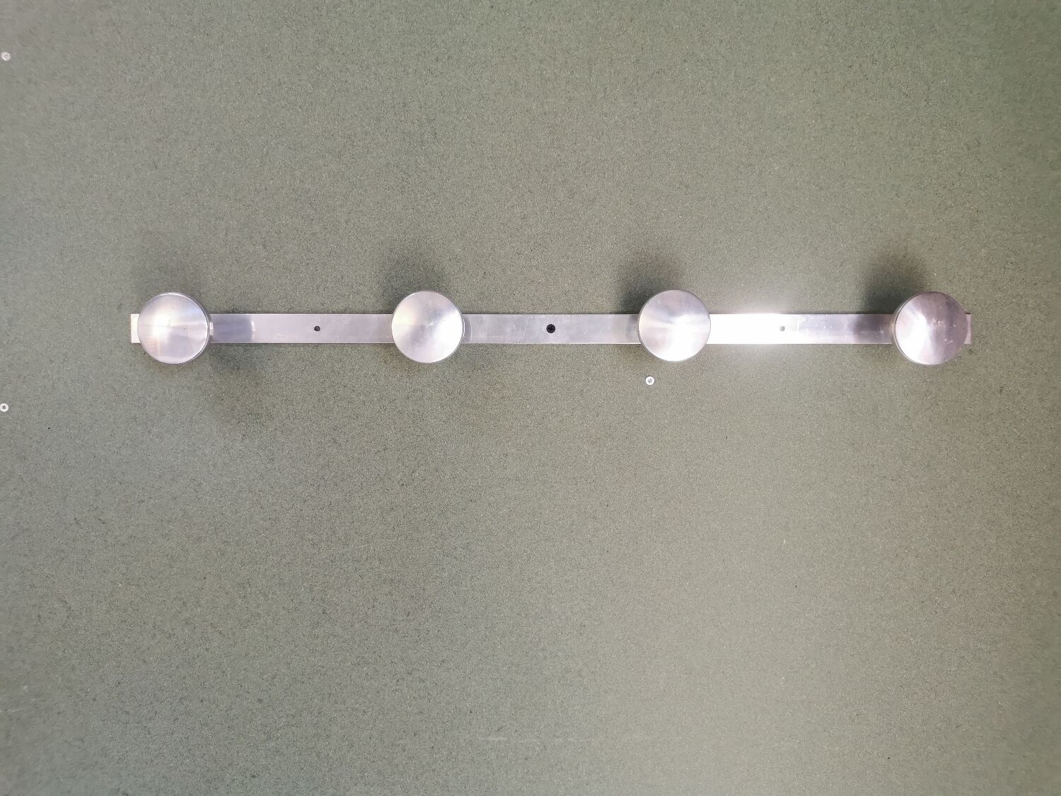 Vintage chromed metal hook