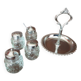 Vintage condiment set