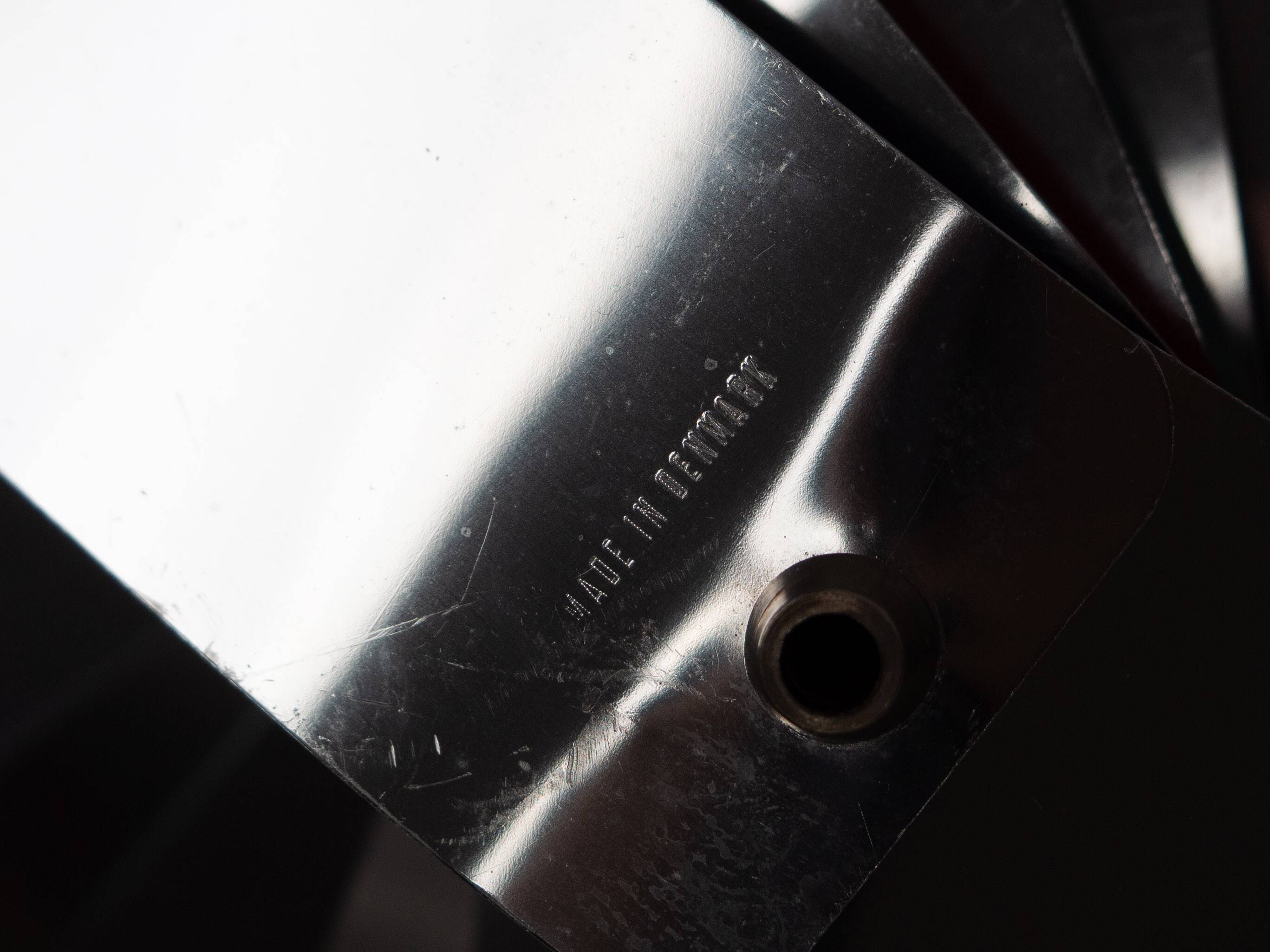 Lampe suspendue vintage danoise Konkylie par Louis Weisdorf, Lyfa, 1963