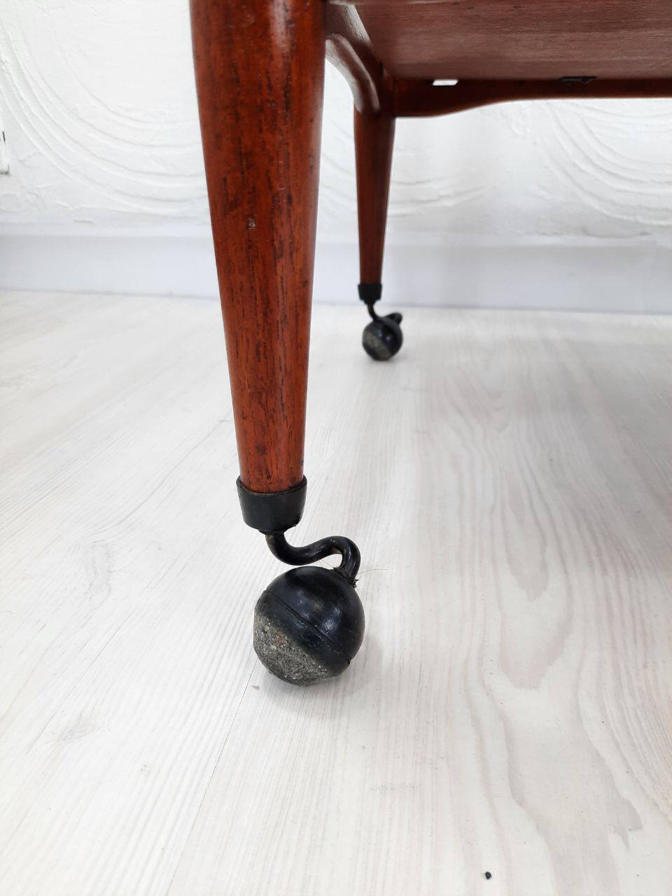 Wooden food trolley 1950